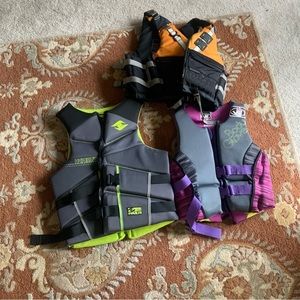 Life Vests- set of 3